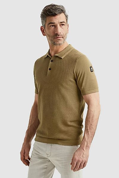 Vanguard Knitted Poloshirt Braun - Größe XXL günstig online kaufen