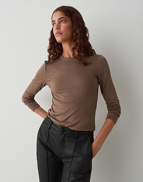 OPUS Langarmshirt SIFA aus Viskosemix figurbetont günstig online kaufen