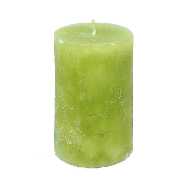 B&S Stumpenkerze Kerze durchgefärbt limone 12 günstig online kaufen