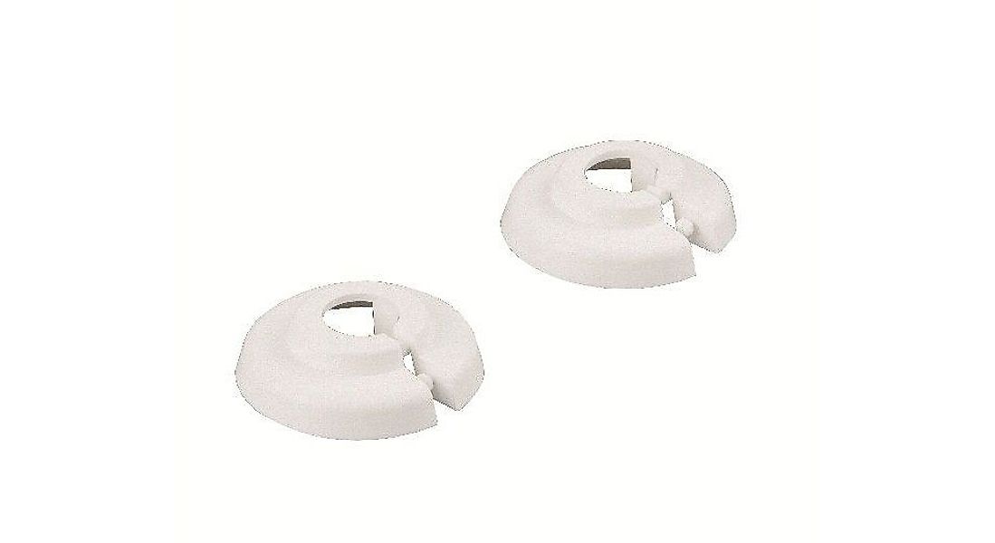 Sanicomfort Heizkörper sanicomfort PVC-Klapprosetten 22 mm, weiß, 2 Stück günstig online kaufen