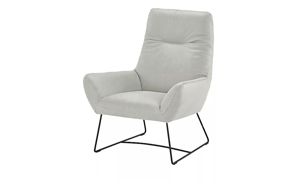 Max Schelling Leder Sessel  Master - grau - 82 cm - 102 cm - 81 cm - Polste günstig online kaufen