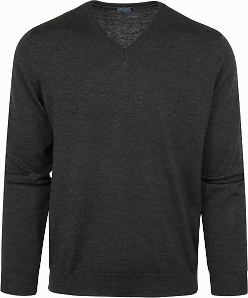 Olymp Pullover Merinowolle Antrazit - Größe 3XL günstig online kaufen