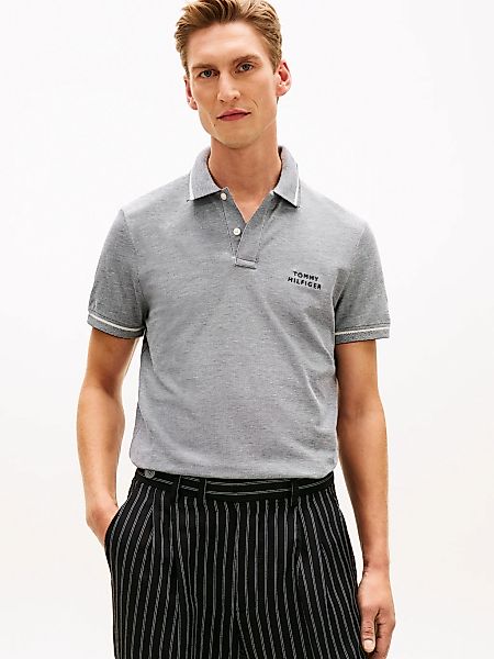 Tommy Hilfiger Poloshirt "OXFORD TWO TONE REGULAR PLACKET" Regular fit mit günstig online kaufen