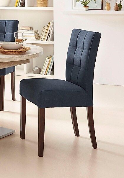 Home affaire 4-Fußstuhl »Talia«, (Set), 2 St., Webstoff günstig online kaufen