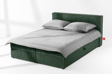 KONSIMO® Boxspringbett ROTI Polsterbett, inkl. Matratze günstig online kaufen