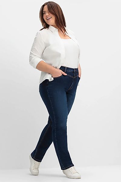 Sheego 5-Pocket-Jeans 1 Stk. tlg. günstig online kaufen