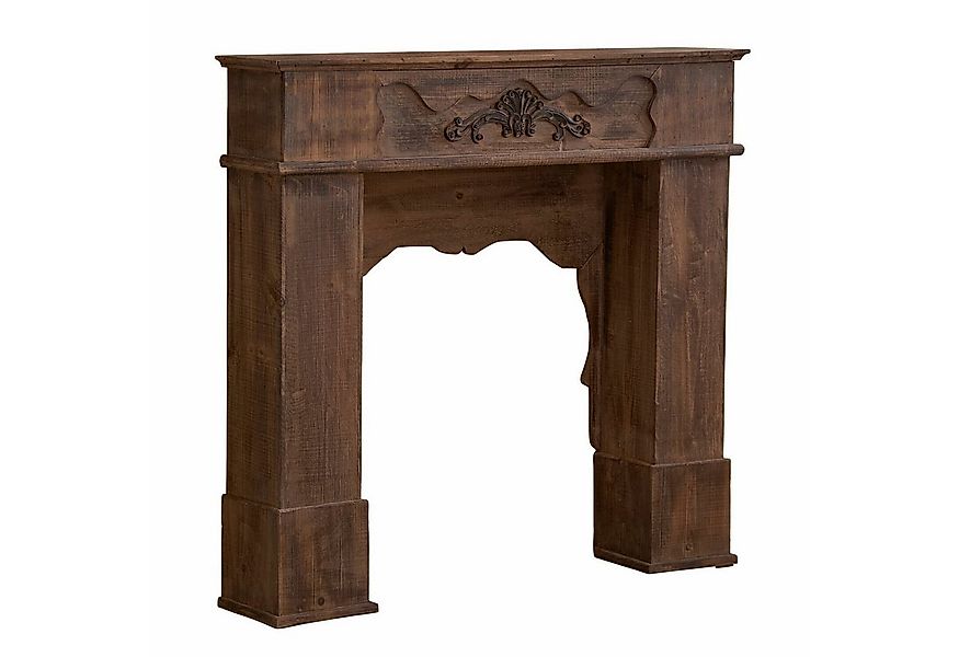 Mirabeau Kaminumbauschrank Kaminkonsole Margaux antikbraun günstig online kaufen