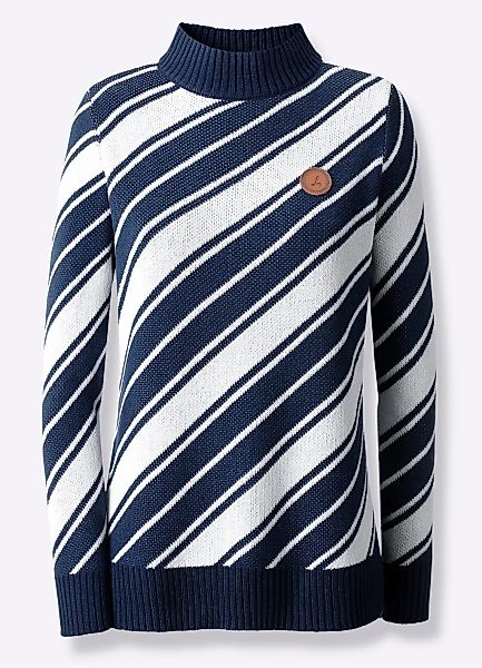 Casual Looks Stehkragenpullover "Stehkragen-Pullover" günstig online kaufen