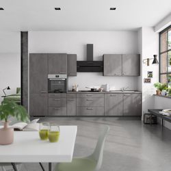 nobilia Küchenzeile ""Riva II"" vormontiert, Ausrichtung wählbar, Breite 36 günstig online kaufen