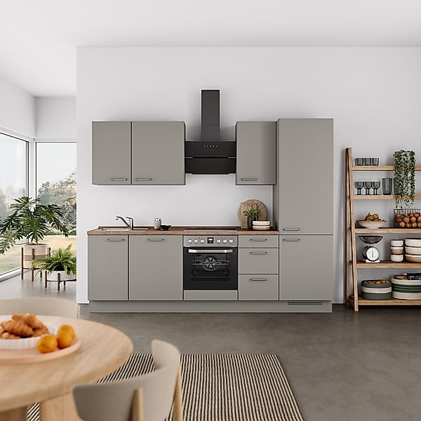 nobilia Küchenzeile ""Laser II", Ausrichtung wählbar, Breite 270 cm" vormon günstig online kaufen