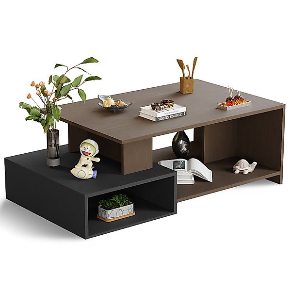 ROYGBIV Couchtisch weiß, Wohnzimmertisch holz modern, günstig online kaufen