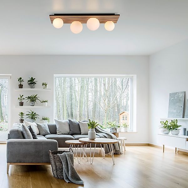 my home Deckenleuchte Erinette Akustikpaneele mit günstig online kaufen