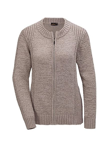 GOLDNER Strickjacke "Strickjacke aus Bändchengarn in schöner Melange-Optik" günstig online kaufen