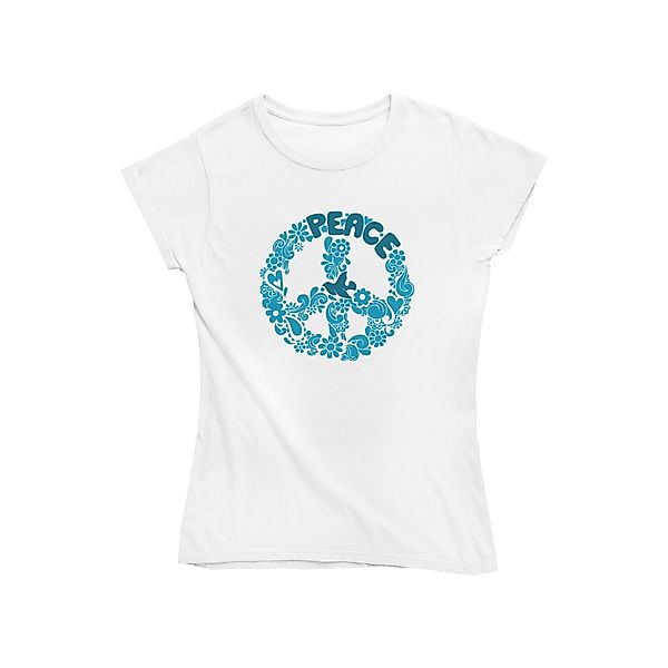 Novux T-Shirt Peace sign Art Damen günstig online kaufen