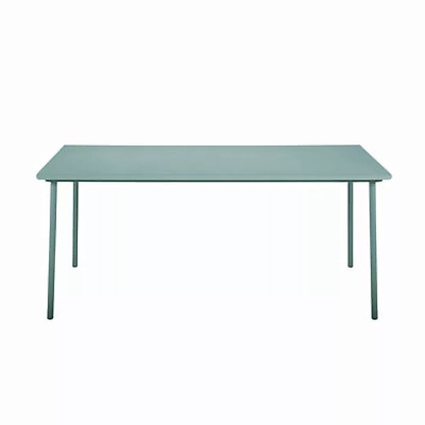 rechteckiger Tisch Patio metall grün / Edelstahl - 200 x 100 cm - Tolix - G günstig online kaufen