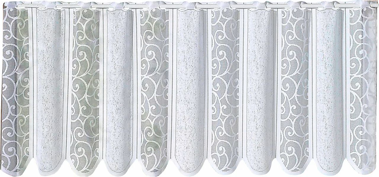 Weckbrodt Scheibengardine "Prag" Stangendurchzug 1 Stk. tlg. Bistro, Jacqua günstig online kaufen