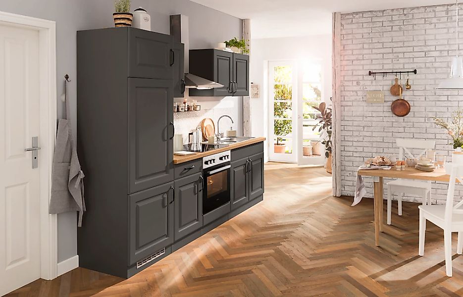 wiho Küchen Küchenzeile »Erla« mit E-Geräten, Breite 270 cm günstig online kaufen