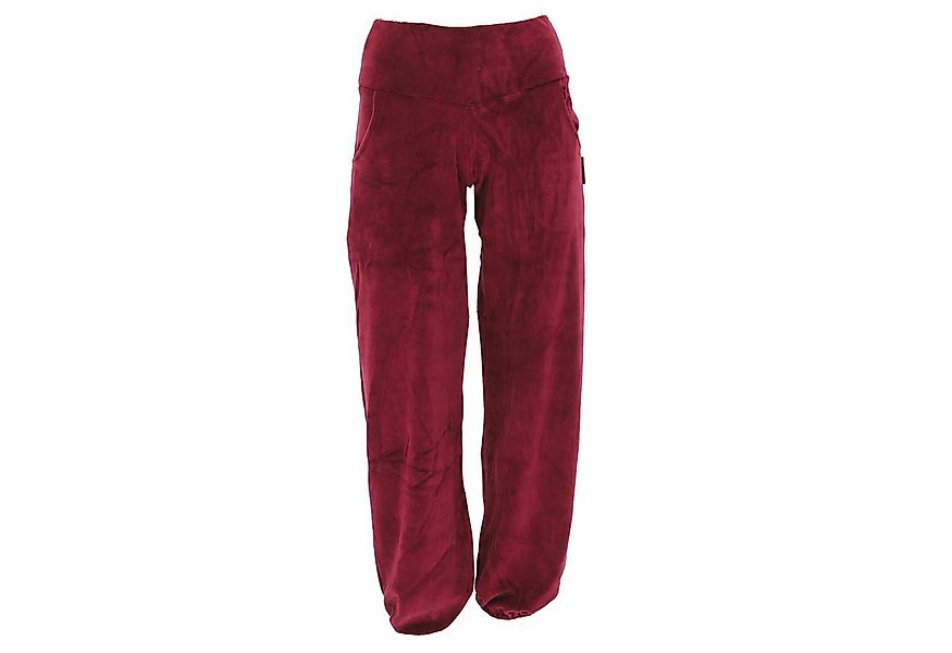 Guru-Shop Relaxhose Boho Samt Pluderhose, Wohlfühlhose, Yogahose -.. altern günstig online kaufen