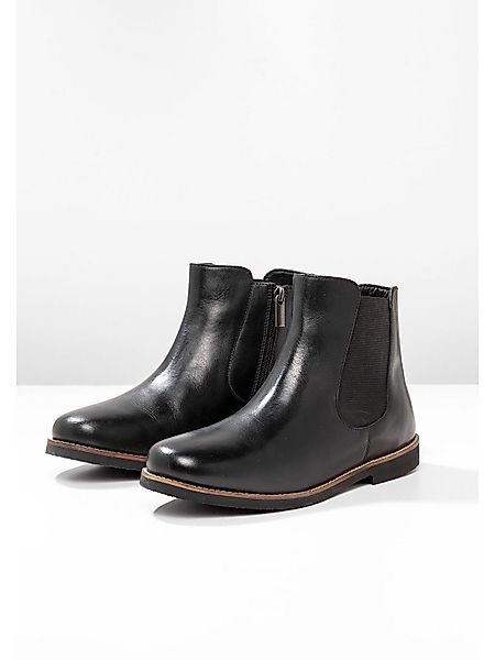 Sheego Große Größen Stiefelette aus Leder, günstig online kaufen