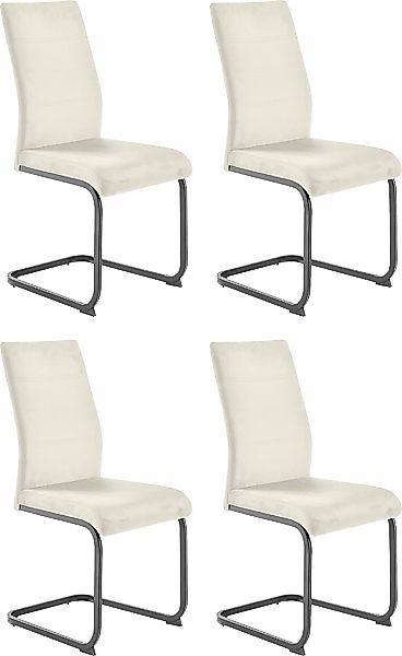 MCA furniture Freischwinger "MCA TICINO Schwingstuhl" () (4er-Set), Schwing günstig online kaufen