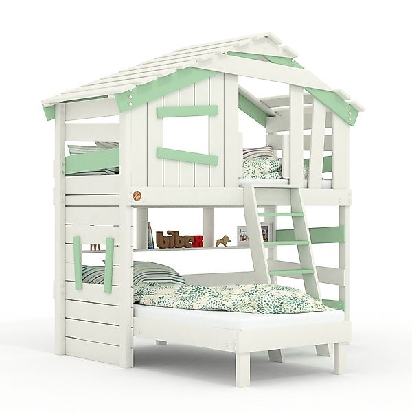bibex Hochbett ALPIN CHALET Hochbett, Kinderbett, günstig online kaufen
