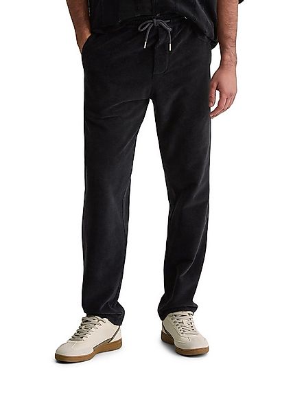 Marc O'Polo Jerseyhose aus Bio-Baumwolle mit Rippstruktur günstig online kaufen