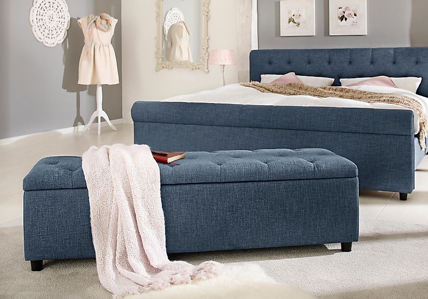Home affaire Polsterbank "Goronna", in 5 Farben, Sitzhöhe 41,5 cm, als Gard günstig online kaufen