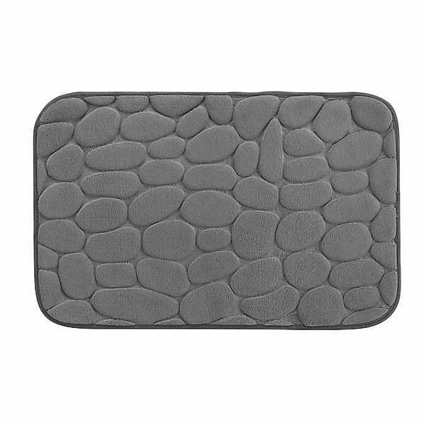 dynamic24 Badematte, rutschhemmend, Polyester, rechteckig, 3D günstig online kaufen