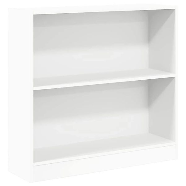 vidaXL Bücherregal Weiß 80x24x75 cm Holzwerkstoff 800891 günstig online kaufen