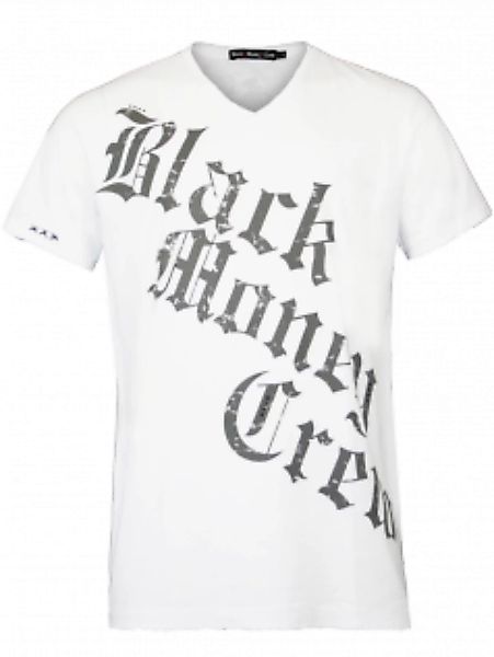 Black Money Crew Herren Shirt Scream (L) (wei) günstig online kaufen