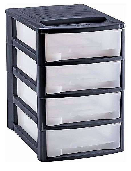 M home Schubladenbox Bürobox Briefablage DIN A4 4 Ablage Fächer Organizer A günstig online kaufen