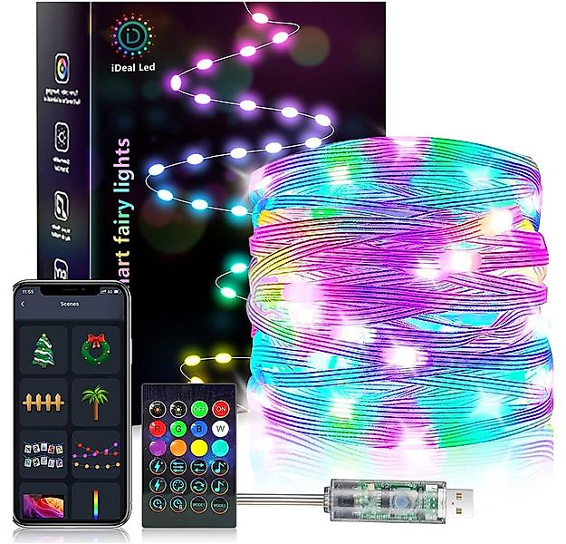 PRIISF LED-Lichterkette Lichtschlauch Lichterschlauch Programmierbar USB RG günstig online kaufen