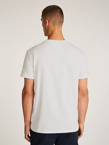 Tommy Jeans T-Shirt "TJM REG RWB SIGNATURE TEE", mit großem Logodruck günstig online kaufen