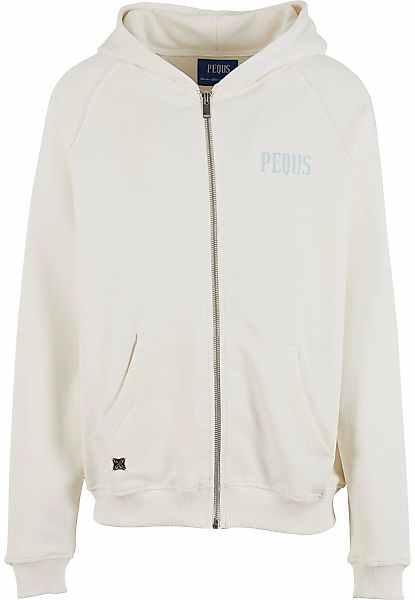 PEQUS Sweatjacke "PEQUS PEQUS Back Logo Zip-Hoodie" günstig online kaufen