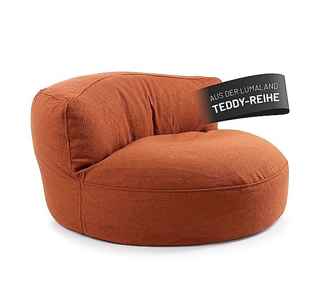 Lumaland Loungeset Sitzsack Lounge Teddy 320L, Indoor-Bezug - weich waschba günstig online kaufen