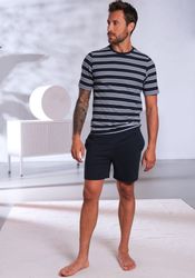 AUTHENTIC LE JOGGER Pyjama Packung, 2 Stück, 4 Stk. tlg., Schlafanzug mit g günstig online kaufen