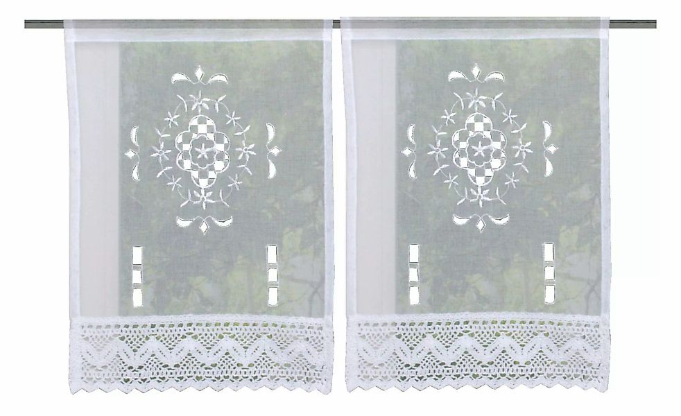 HOME Wohnideen Panneaux   ¦ weiß ¦ Maße (cm): B: 30 H: 45 Gardinen & Rollos günstig online kaufen