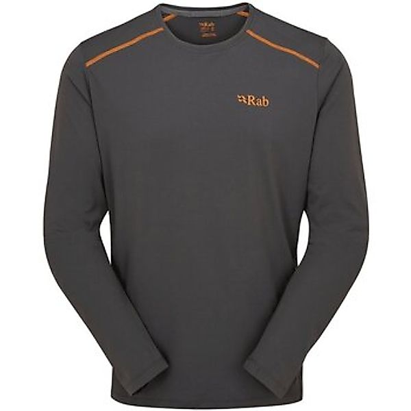 Rab  T-Shirts & Poloshirts Sport Force LS Tee QBL-07- graphene günstig online kaufen