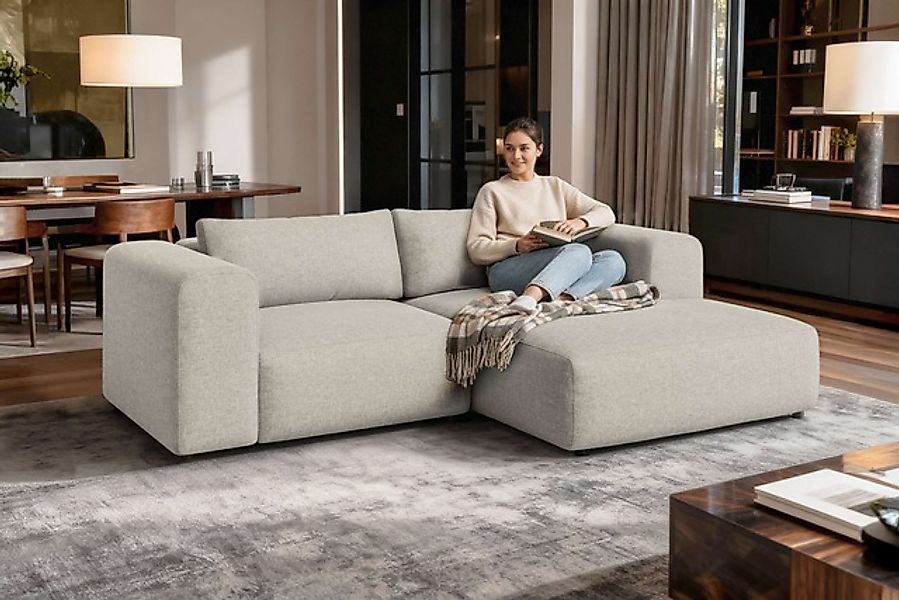 OTTO home Ecksofa »TIARRA Design-Sofa mit Ottomane recht/links bestellbar, günstig online kaufen