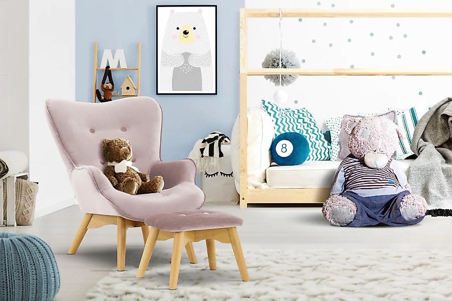 Home affaire Sessel "Duca Mini" in kleiner Ausführung für Kinder günstig online kaufen