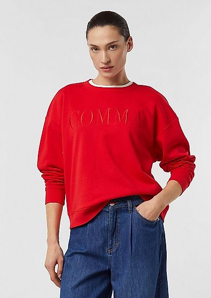 comma Sweatshirt Sweatshirt Sweatshirt mit Artwork günstig online kaufen