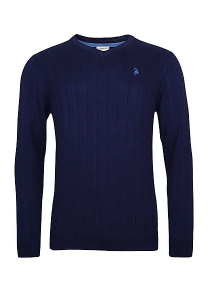 U.S. Polo Assn. Strickpullover Strickpullover Pullover V-Neck (1-tlg) günstig online kaufen