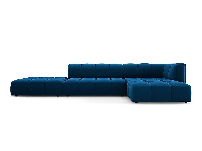 Milo Casa | Ecksofa Francesca Samt rechts 5-Sitzer günstig online kaufen