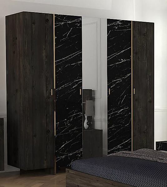 JVmoebel Kleiderschrank Kleiderschrank Schlafzimmer Spiegelschrank Schrank günstig online kaufen