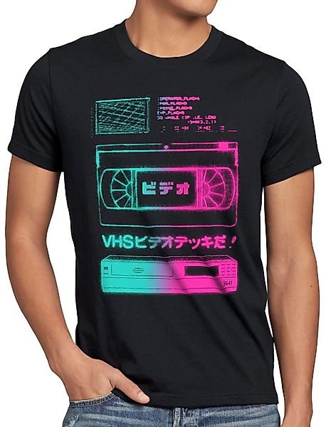 style3 T-Shirt VHS Tape videokassette vcr günstig online kaufen