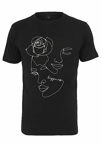 MisterTee T-Shirt "MisterTee Damen Ladies One Line Rose Tee" 1 Stk. günstig online kaufen