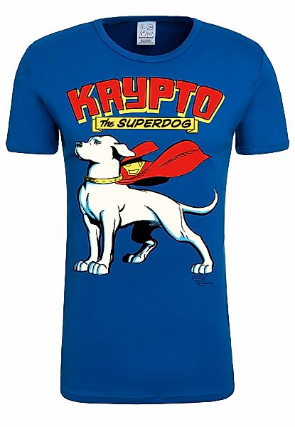 LOGOSHIRT T-Shirt "The Superdog" mit rundem Ausschnitt günstig online kaufen