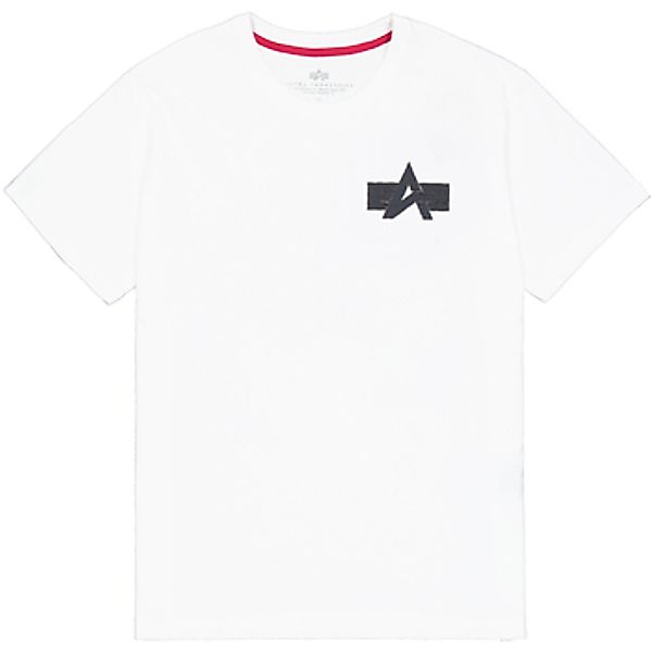 Alpha  T-Shirt Coach T Back Embroidery - white günstig online kaufen