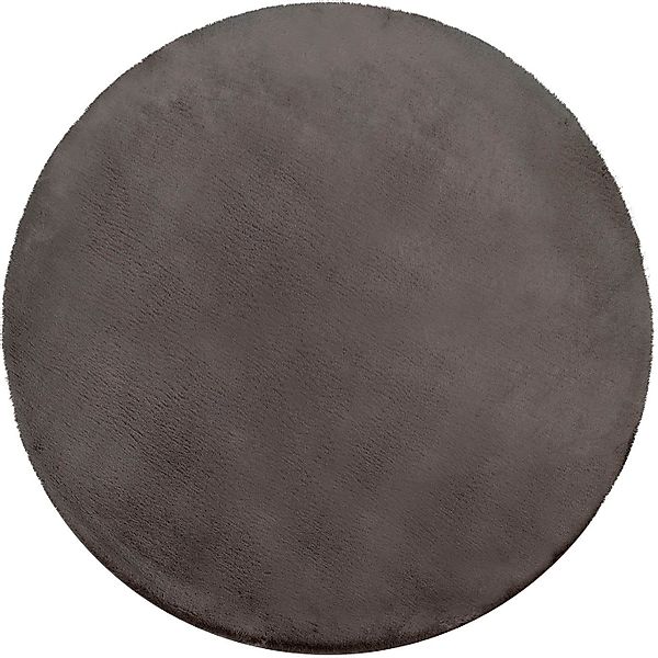 Paco Home Fellteppich »Rabbit 780«, rund, 26 mm Höhe, Kunstfell, Kaninchenf günstig online kaufen