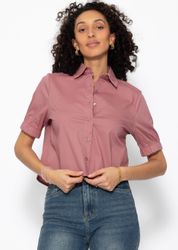 SASSYCLASSY Langarmbluse Vielseitig kombinierbare Kurzarmbluse Damen günstig online kaufen